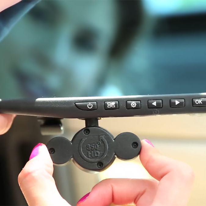 HD Mirror Cam Best Car Dash Cam with Mirror Cam Technology